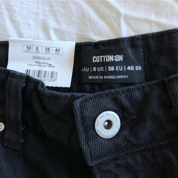 NWT Cotton On High Rise Mom Jeans - Picture 3 of 11